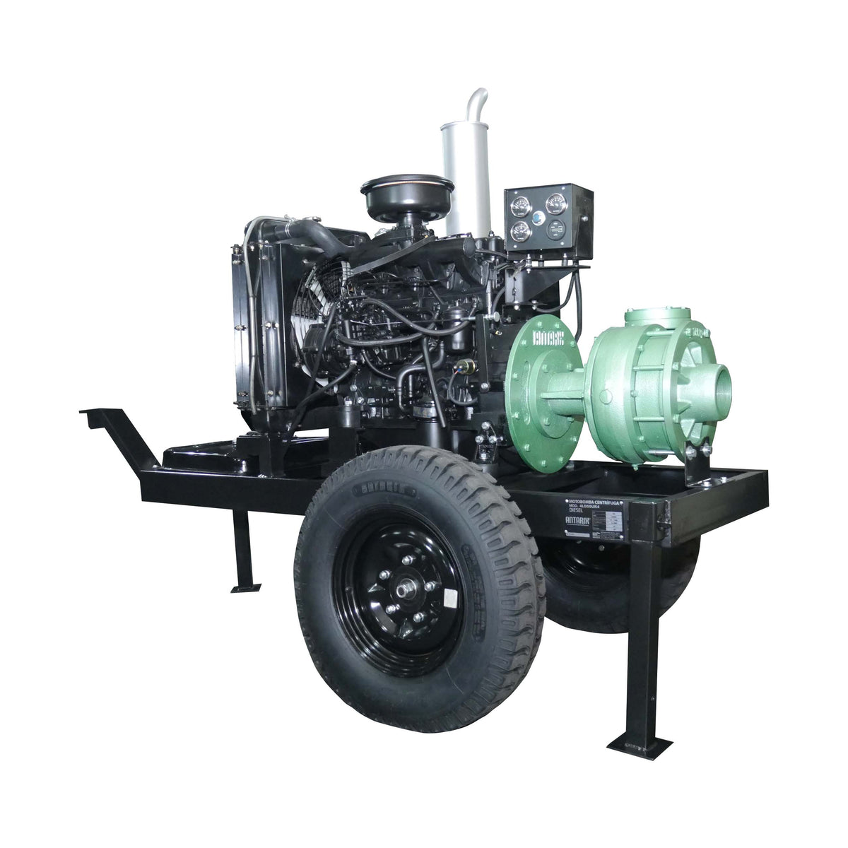EQUIPO DE RIEGO AGRICOLA CENTRIFUGA ANTARIX 4LD50UK4RR 4X4 C/UKURA DIESEL 50HP