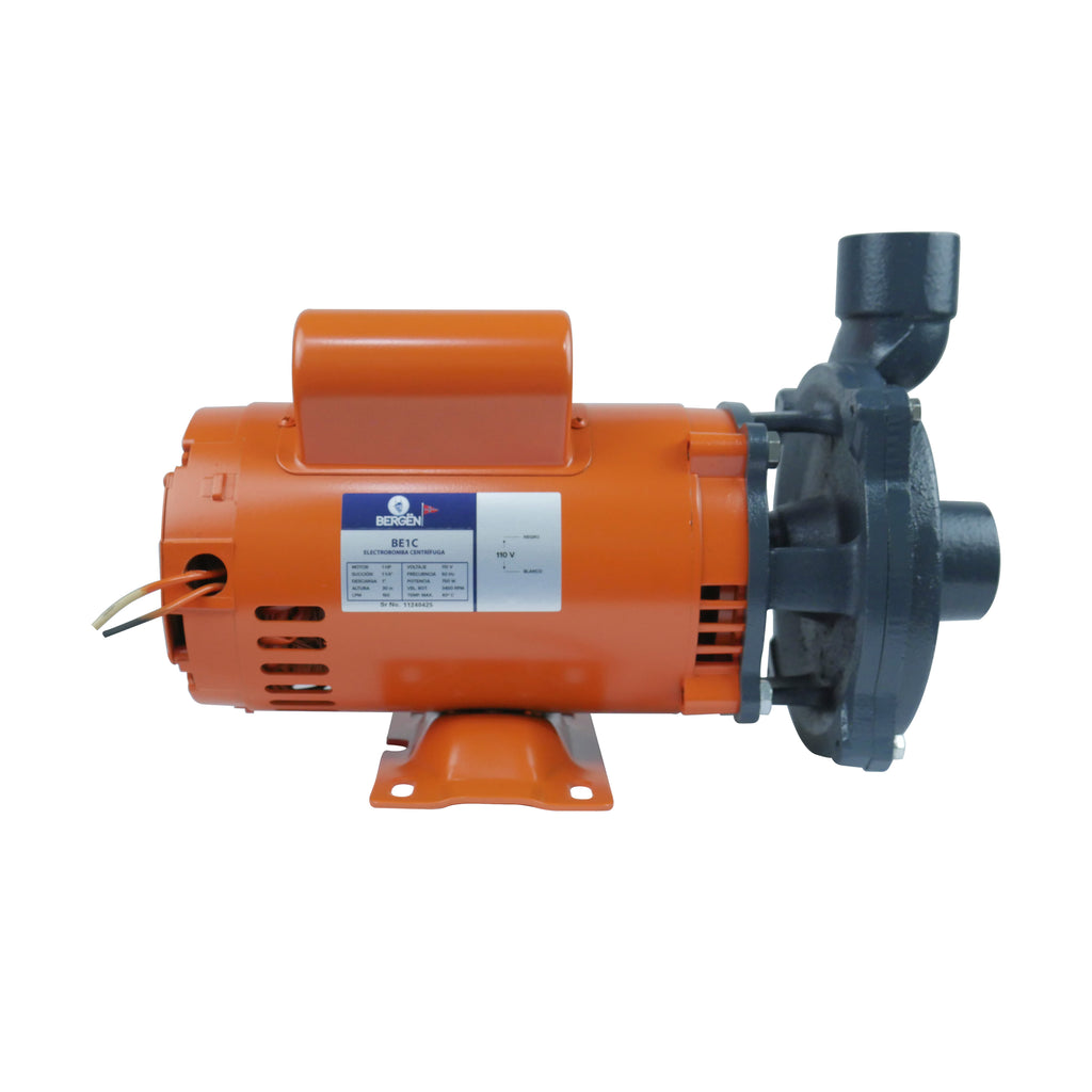 ELECTROBOMBA BERGEN BE1C ELÉCTRICA 1 HP C/CREK