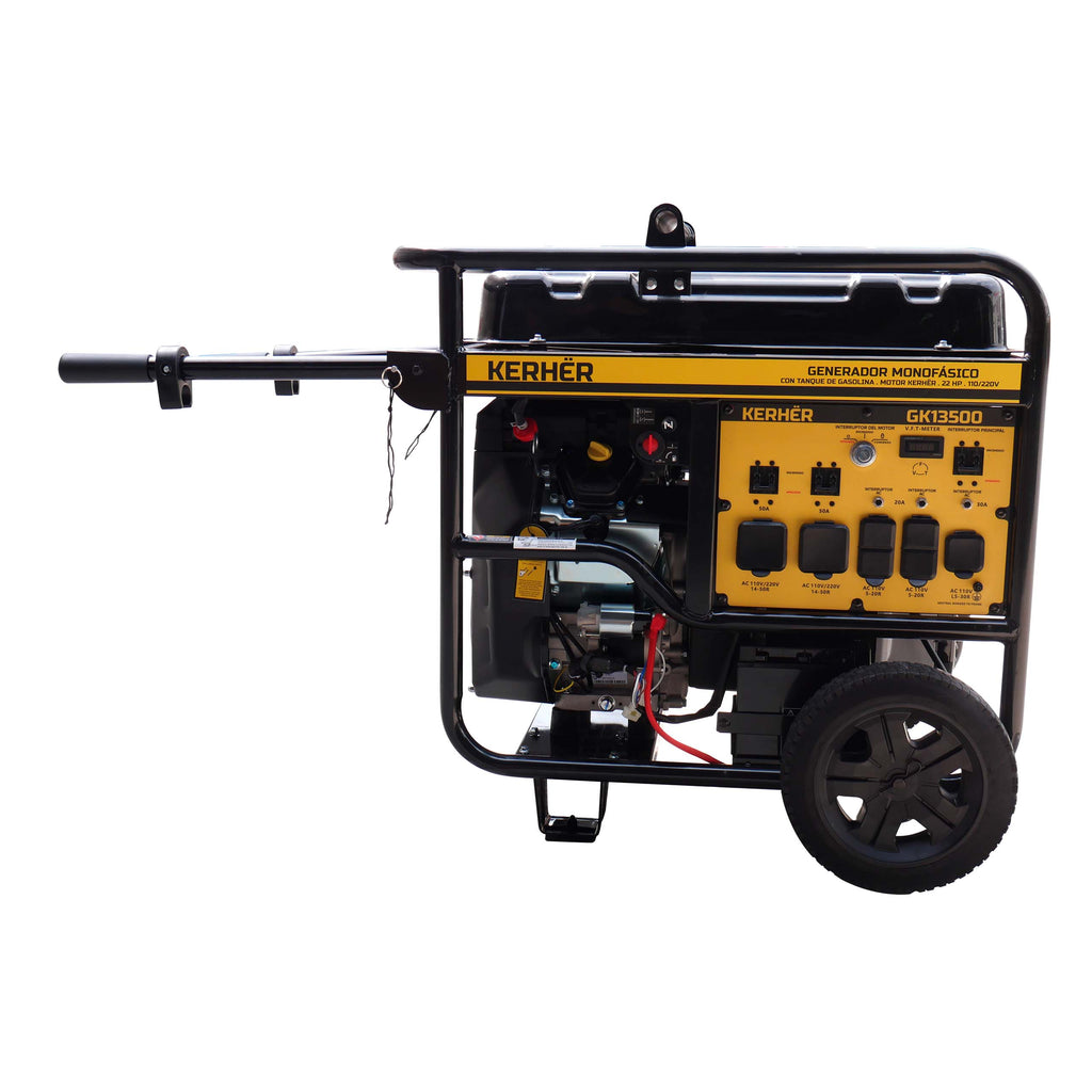 GENERADOR DE LUZ KERHER GK13500 12500W C/UKURA 18 HP