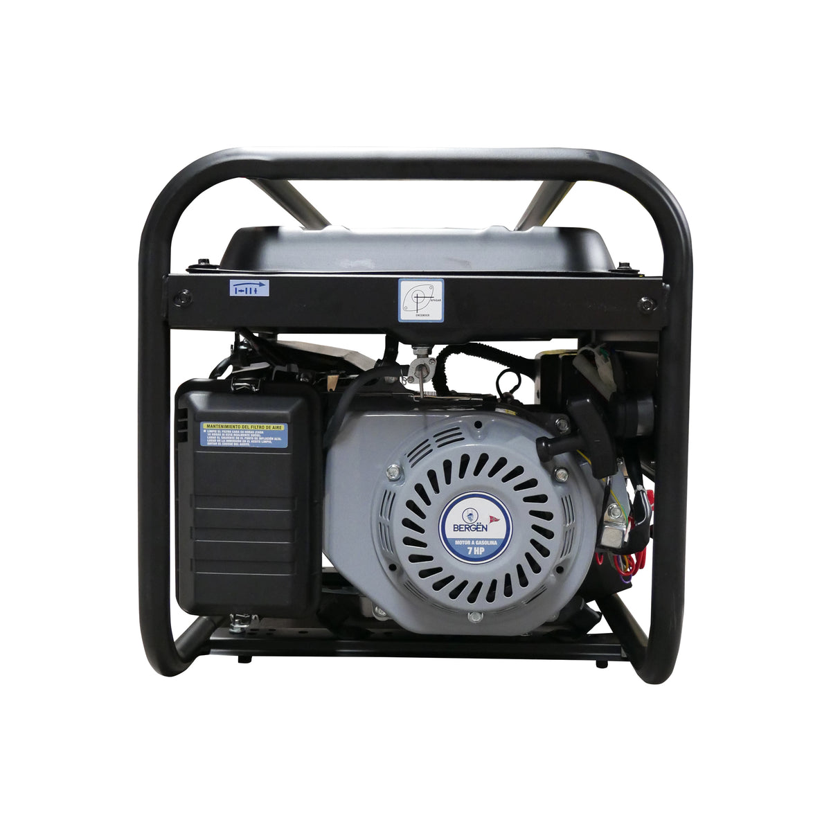 GENERADOR DE LUZ BERGEN GV3000EL ARRANQUE ELECTRICO 2800W C/MOTOR GAS. 7HP