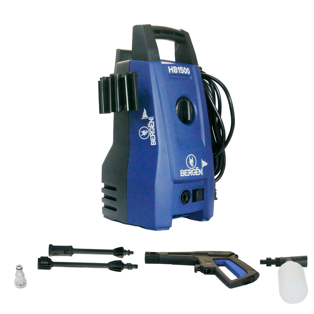 HIDROLAVADORA ELÉCTRICA BERGEN HB1500 1520PSI / 1400W 110V/60HZ