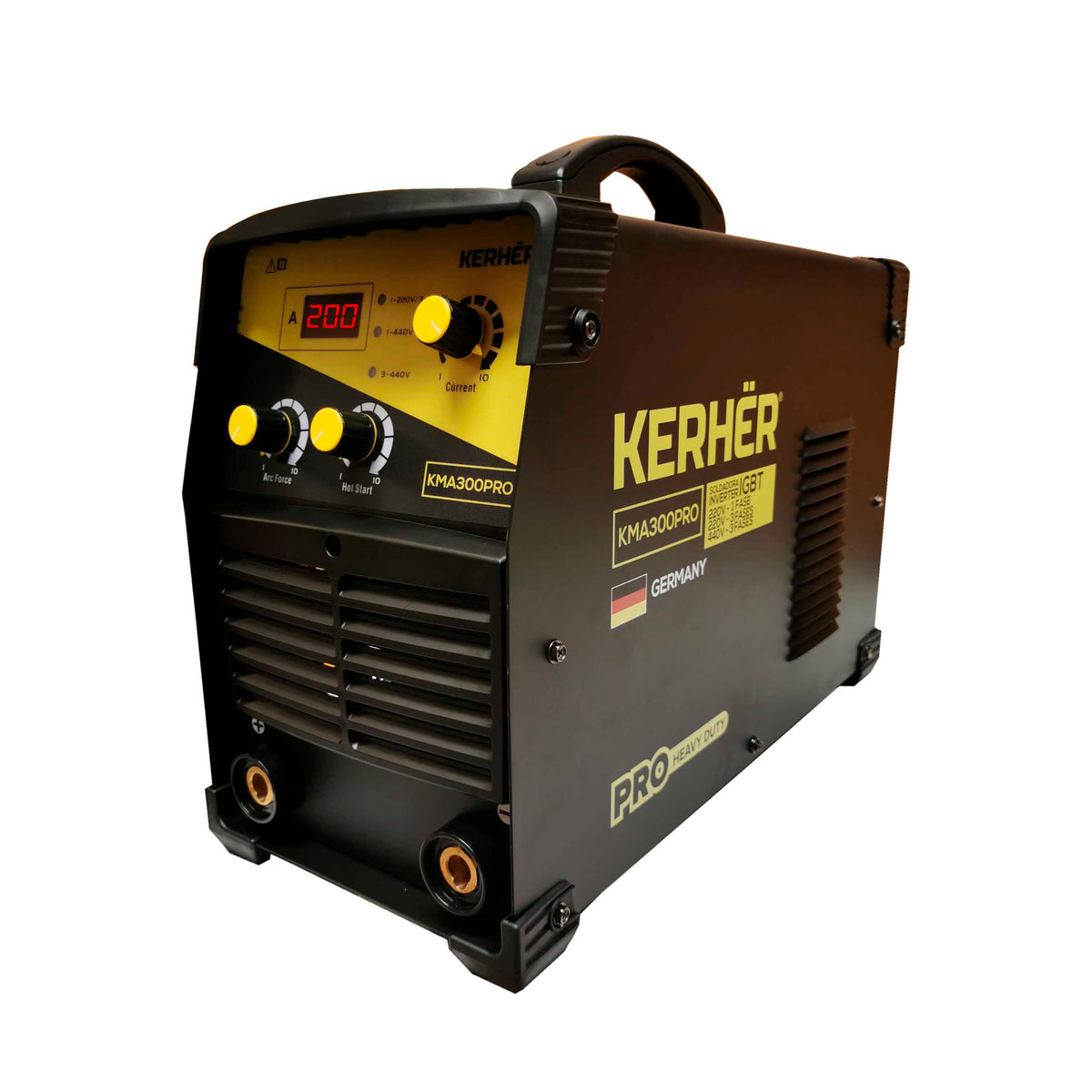 SOLDADORA INVERSORA KERHER KMA300PRO MMA 300A 220/440V