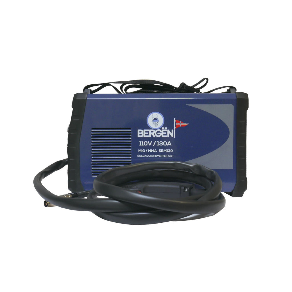 SOLDADORA INVERSORA BERGEN SBM130 MIG 130A 110V